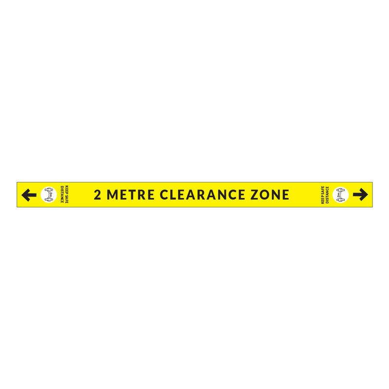 2 Metre Clearance Zone