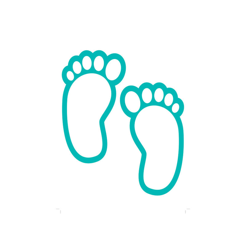 Kids Feet Vinyl Graphics