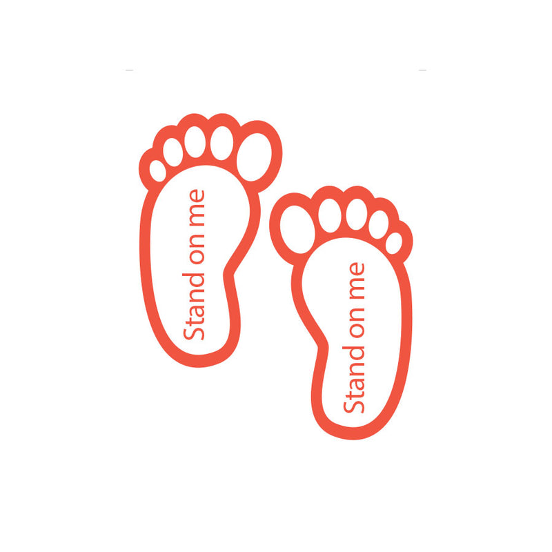 Kids Feet Vinyl Graphics